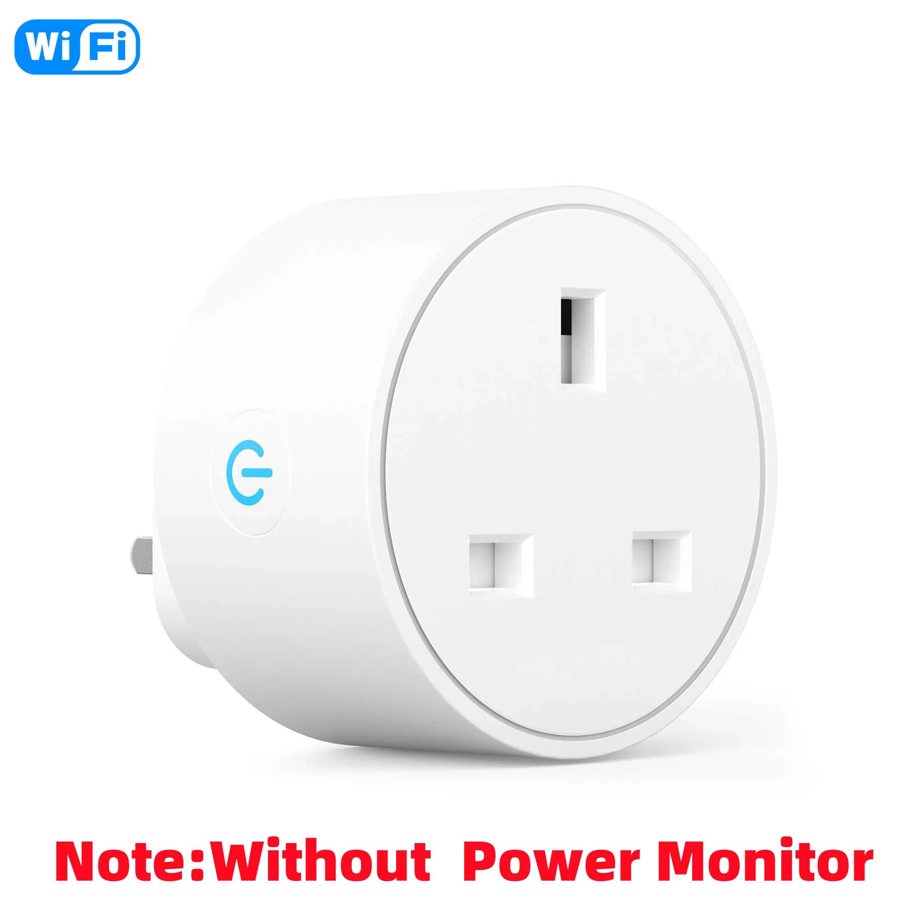 Tuya Smart Plug WiFi &BT Socket UK 16A with Power Monitor Voice Control Timing Smart Life Control Works with Alexa Google Home